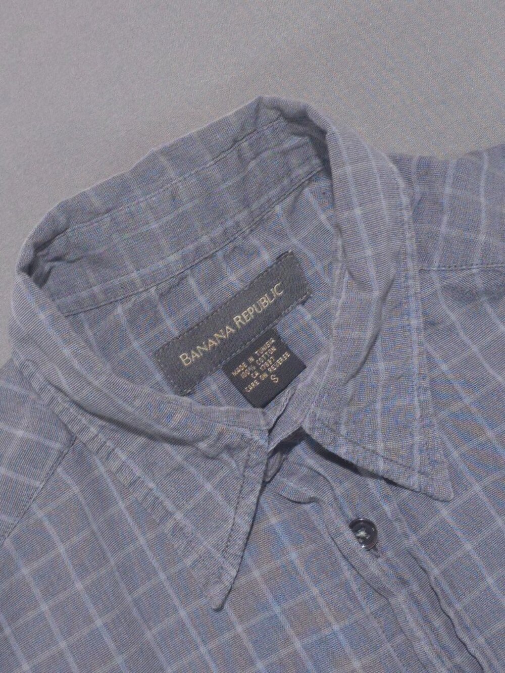 Banana Republic Men's Plaid Shirt S